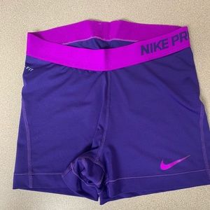 Nike Pro spandex shorts